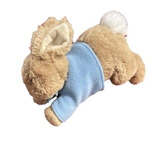 GUND Peter Rabbit Plush Stuffed Animal Tan Blue Character Family MPN 6052079